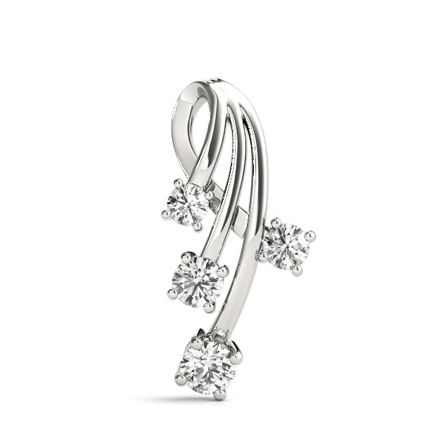 0.8 CTW Diamond Journey Pendant