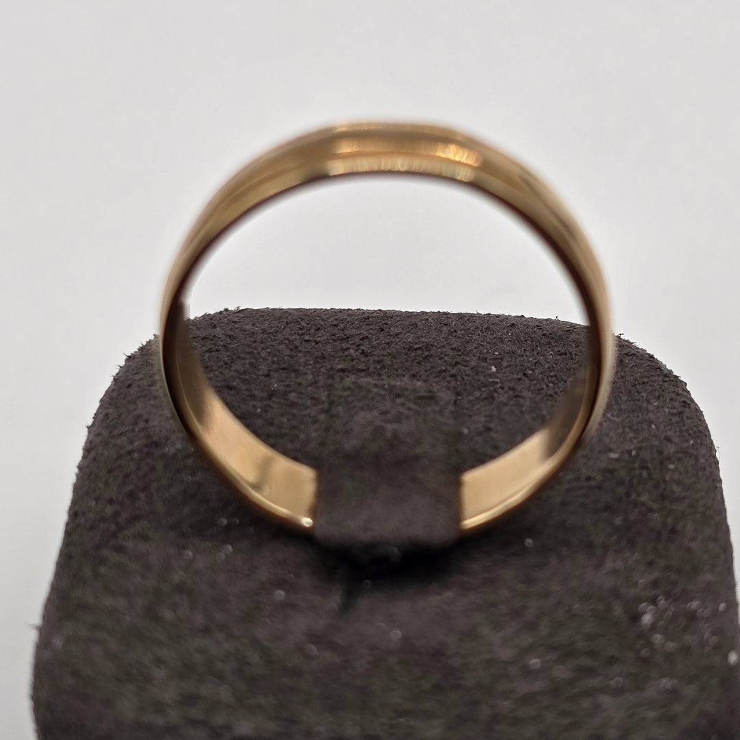 14K Yellow Gold Wedding Band Ring Size 10.5 5mm 4.7g Classic Band