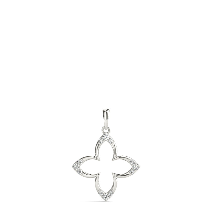 Lab Diamond Geometric 15MM Fashion Pendant