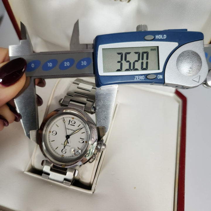 Cartier Pasha 2324 Automatic Stainless Steel Men Watch