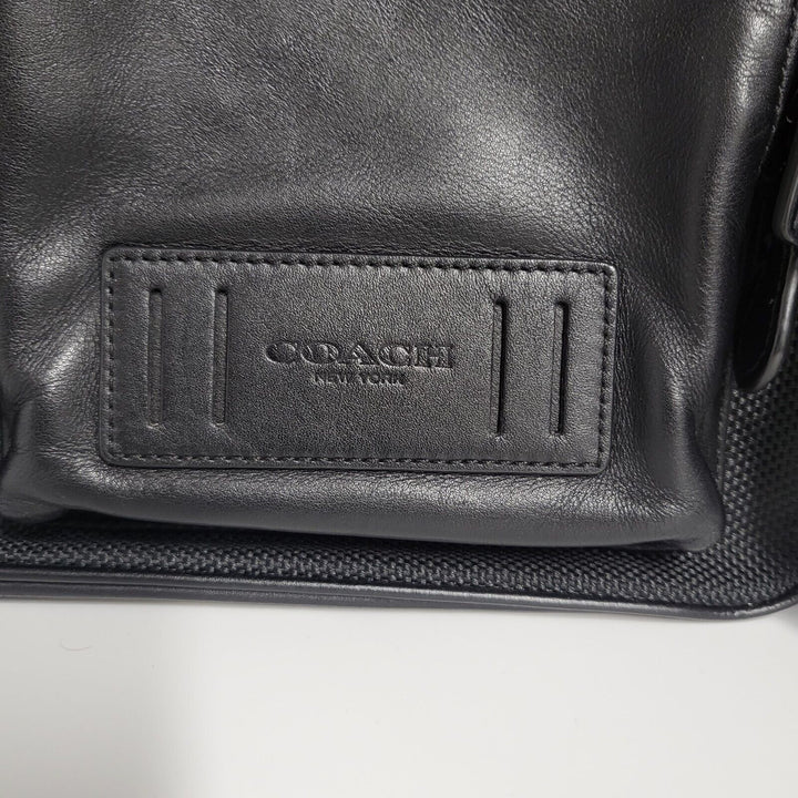 COACH Rider Brief Case Leather & In Signature Canvas