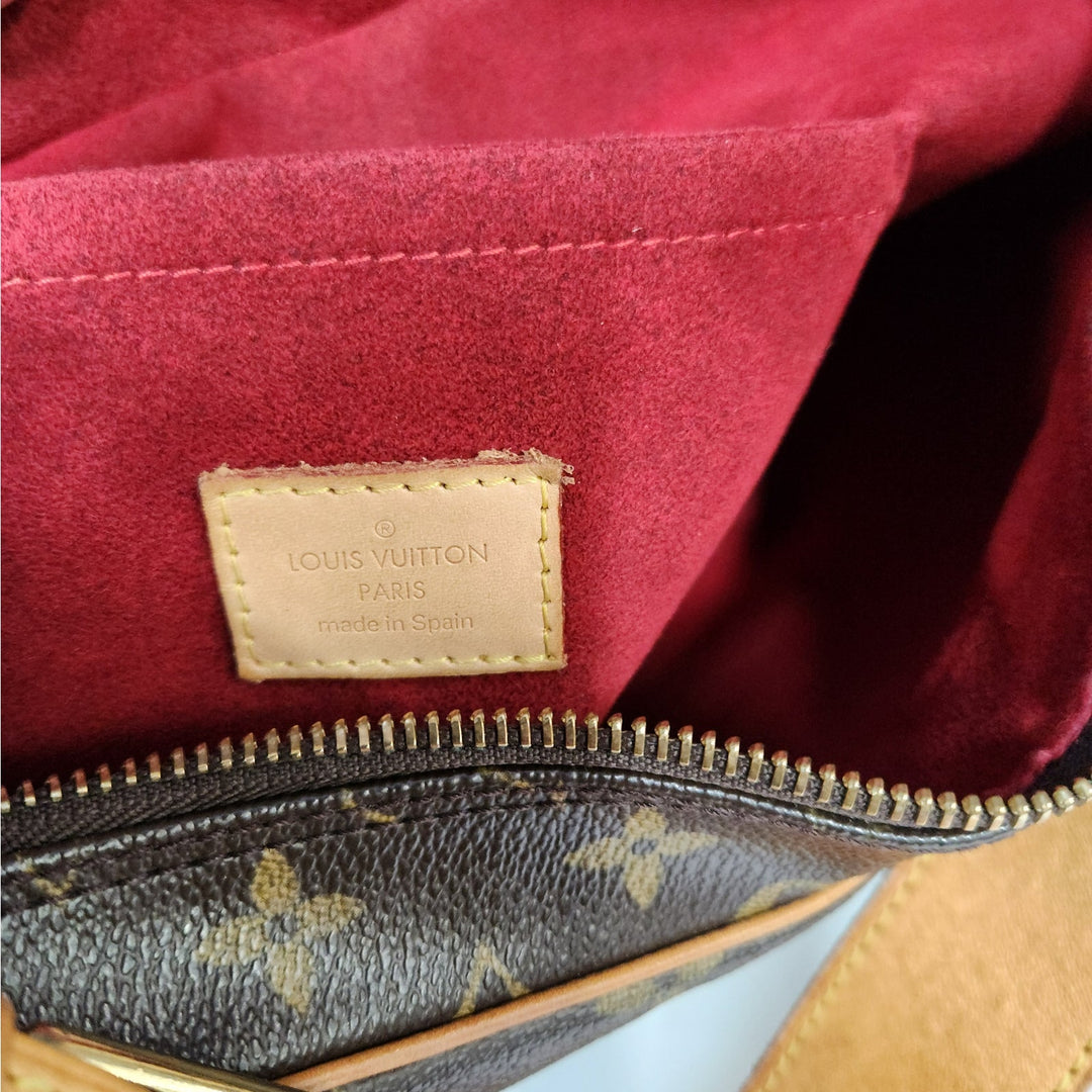 Louis Vuitton Monogram Canvas Crescent Shoulder Bag