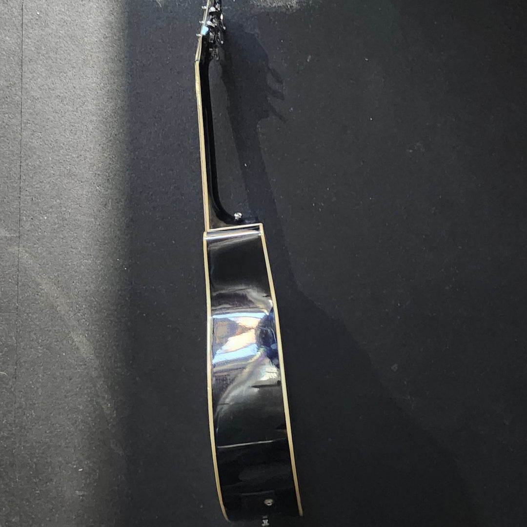 Urban Acoustic-Electric Sunburst Cutaway Guitar with Unique Inlays