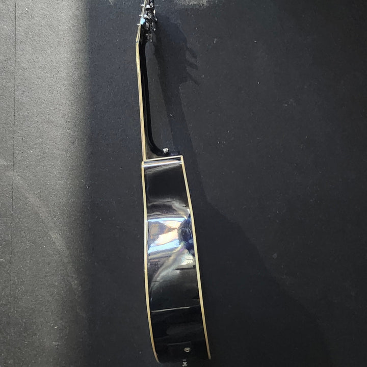 Urban Acoustic-Electric Sunburst Cutaway Guitar with Unique Inlays