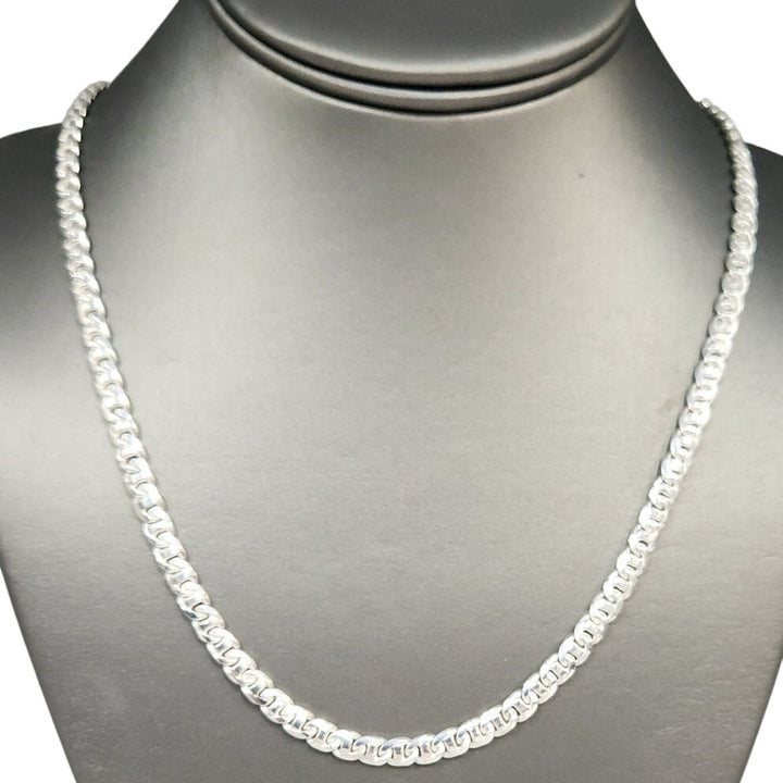 24" Solid 925 Sterling Silver Miami Cuban Link Necklace High Polish Bold Design