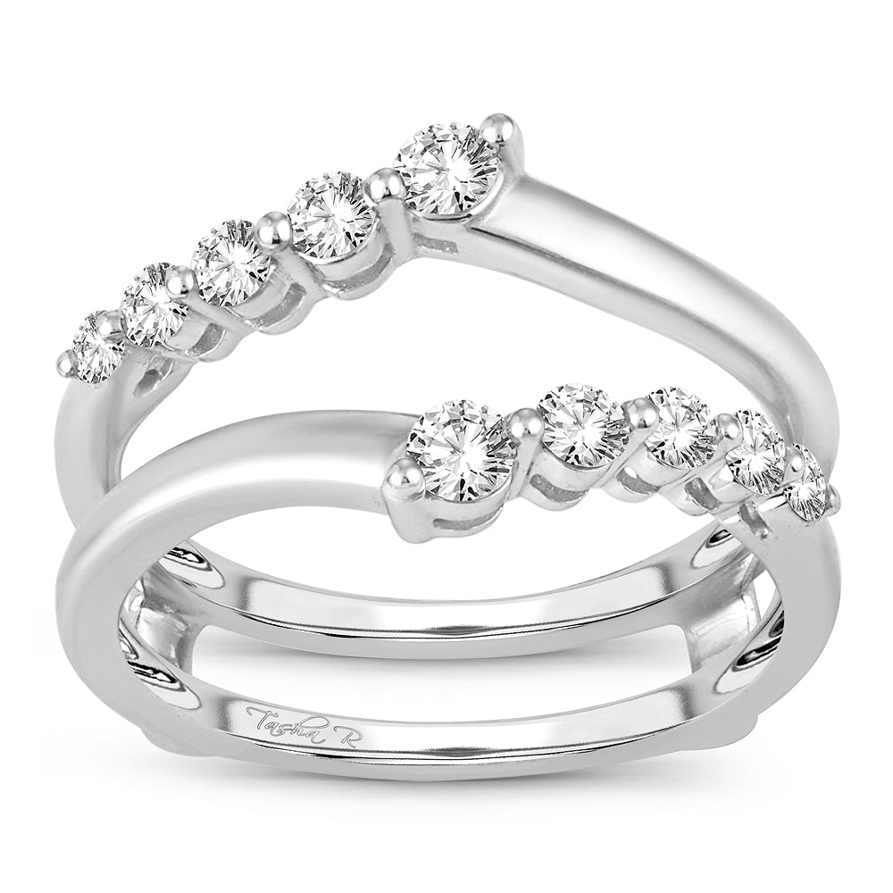 Gorgeous 14K   0.50CT  Diamond Ring Guard