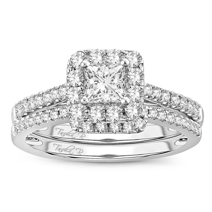 Brilliant 14k White Gold Lab Diamond Engagement Ring (1CT)