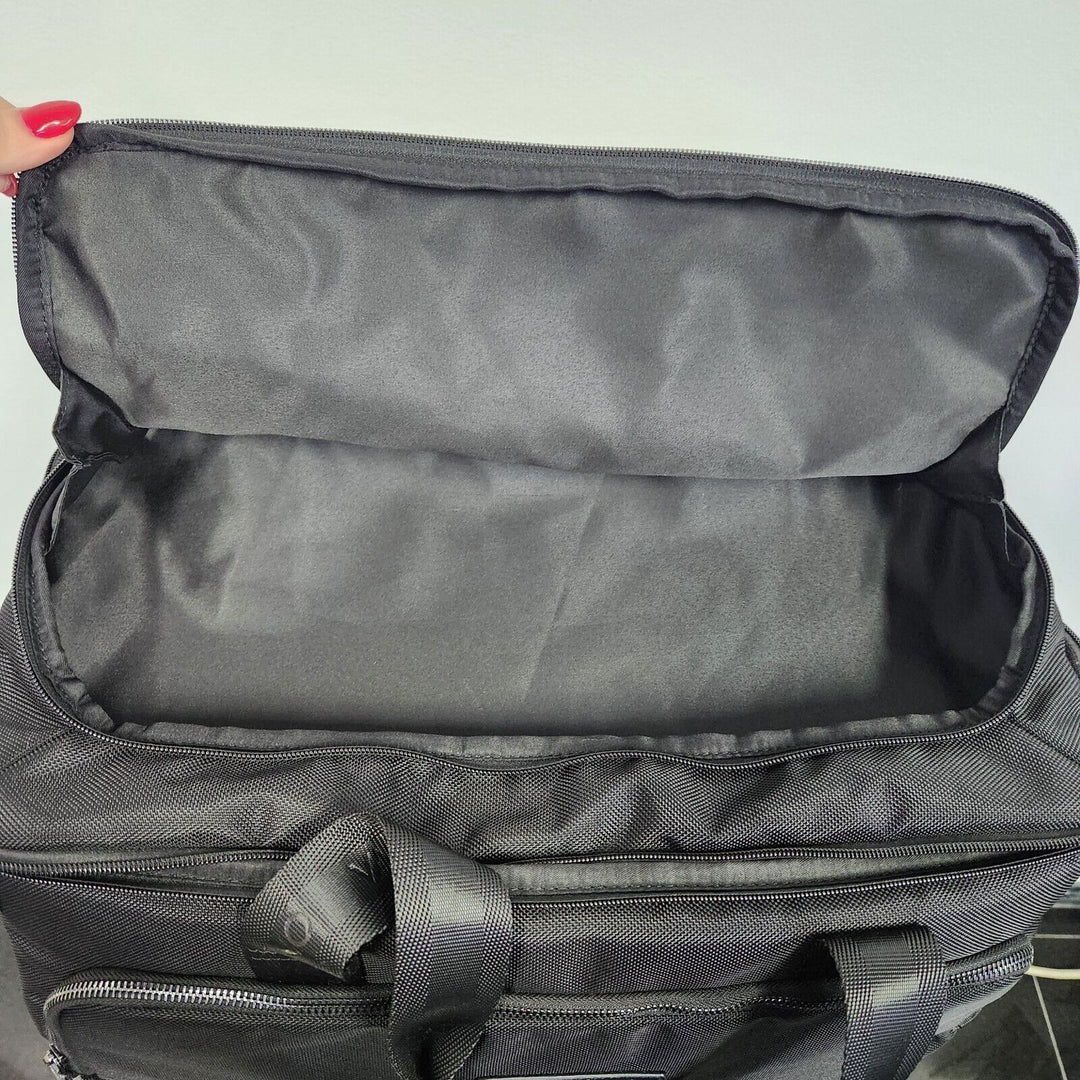 Valentino By Mario Duffle Travel Carry-on Black Color Bag