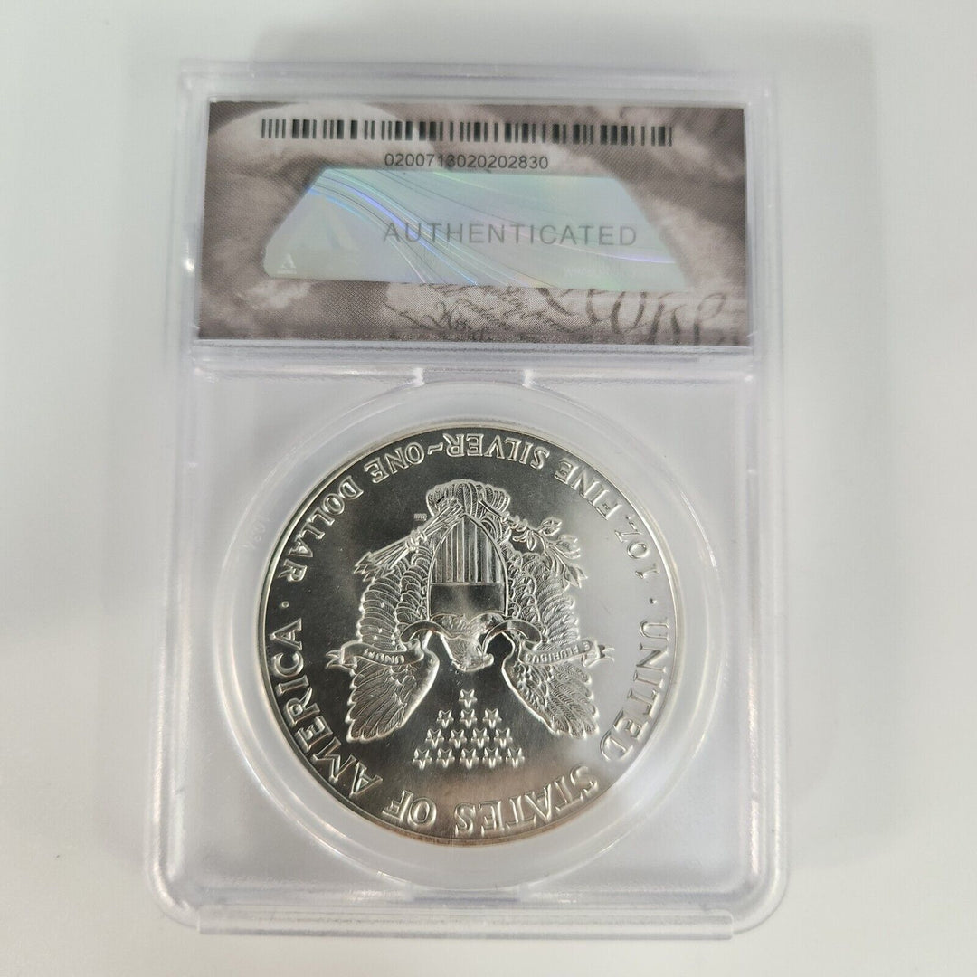 1987 American Silver Eagle - ANACS MS69