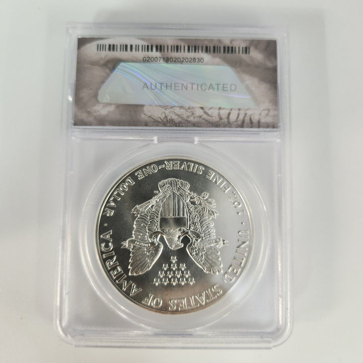 1987 American Silver Eagle - ANACS MS69