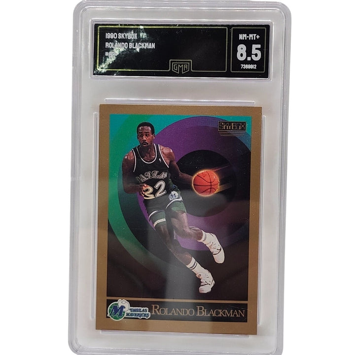 1990 SkyBox Rolando Blackman #60 Dallas Mavericks GMA 8.5 NM-MT+ Basketball Card