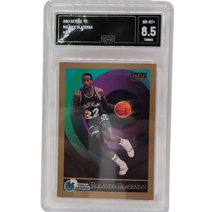 1990 SkyBox Rolando Blackman #60 Dallas Mavericks GMA 8.5 NM-MT+ Basketball Card