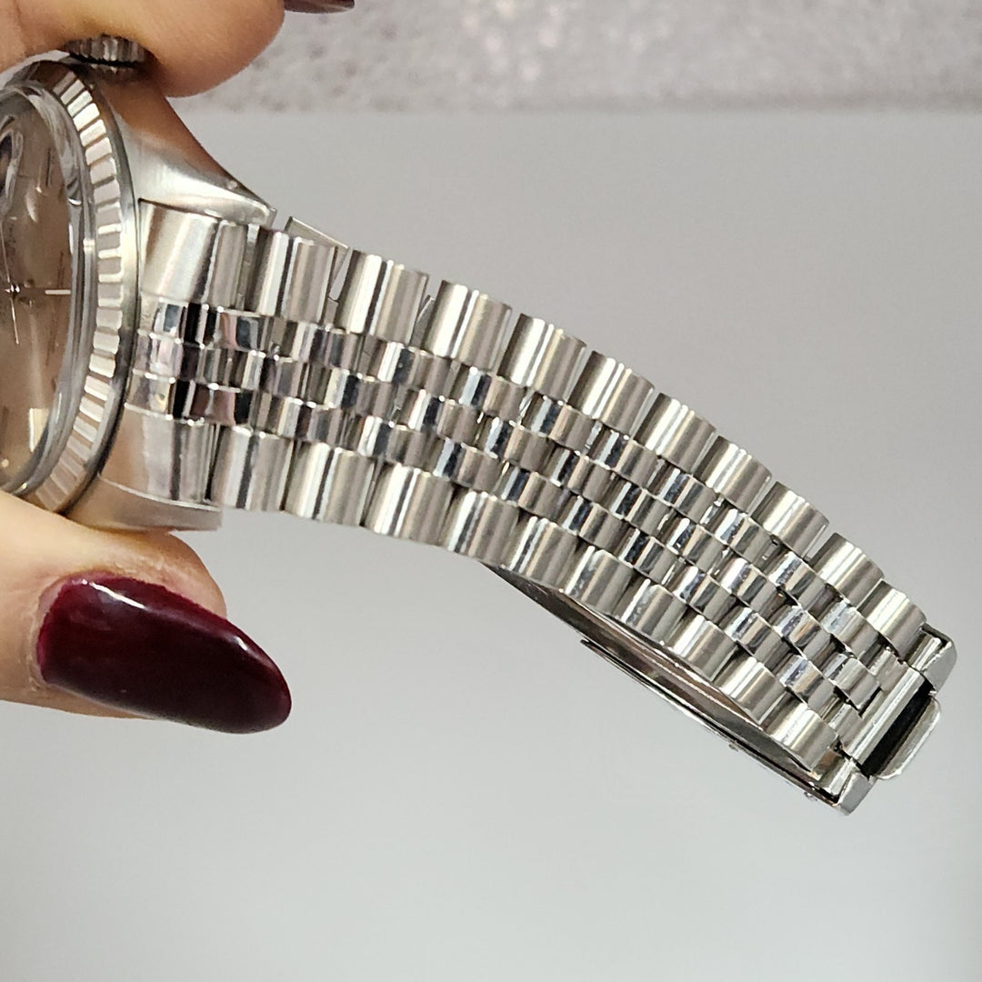 36MM Rolex Oyster Perpetual Datejust Jubilee Bracelet Aftermarket Dial Ref 16000