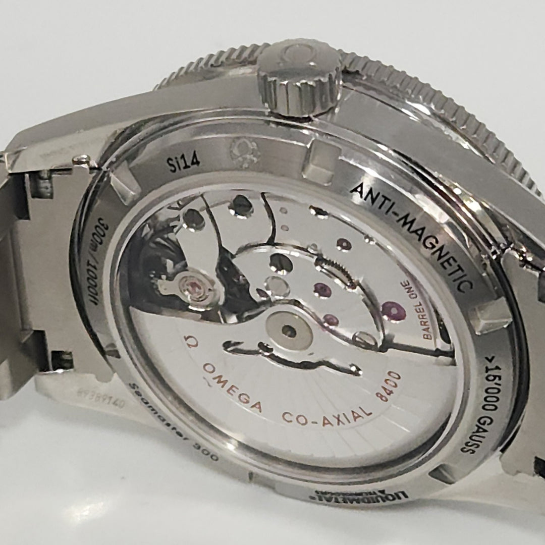 Omega Seamaster 300m Co-Axial 41mm Black Dial Men Watch