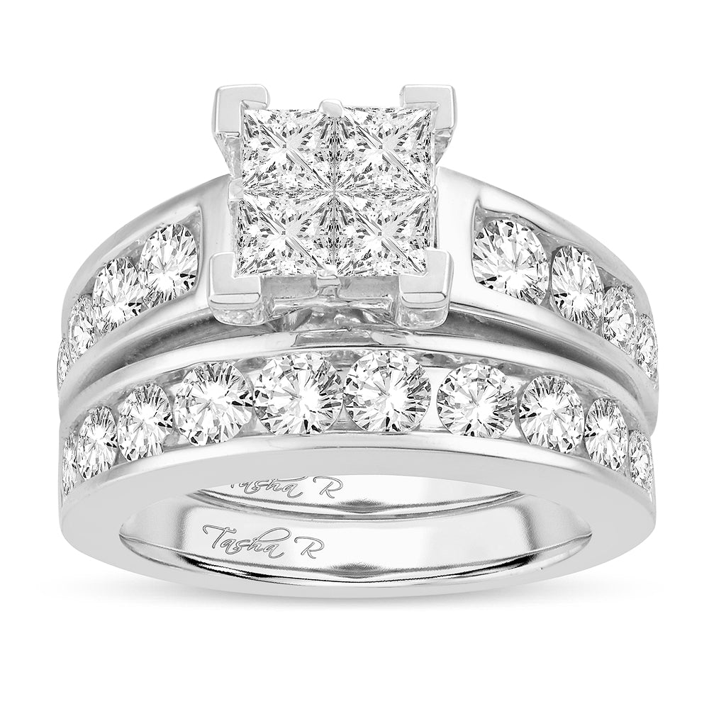 Sparkling 14k White Gold Lab Diamond Engagement Ring (0.33CT)