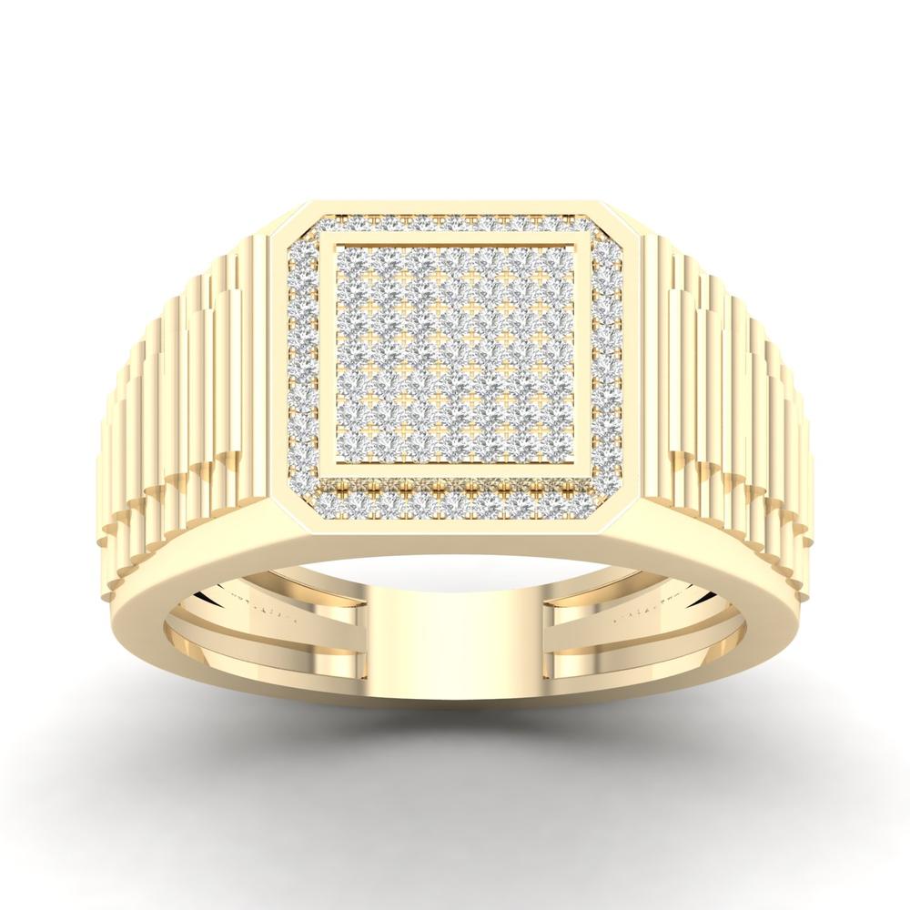 10K Yellow Gold 0.25ct Diamond Ring