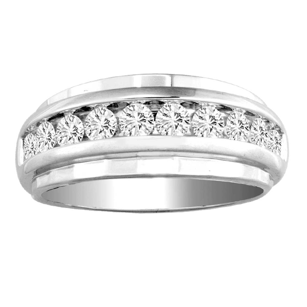 Beautiful 14K 1.00CT Diamond MEN&apos;S  BAND