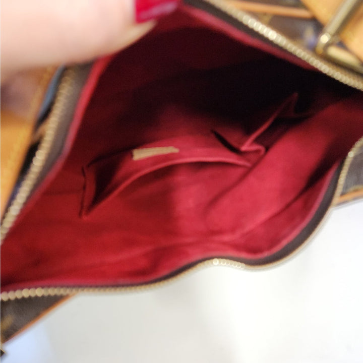 Louis Vuitton Monogram Canvas Crescent Shoulder Bag
