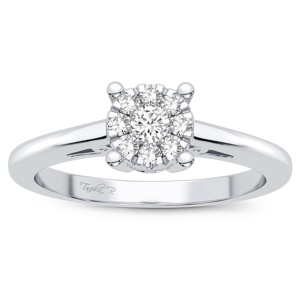 Gorgeous 14K 0.10CT Diamond Ring