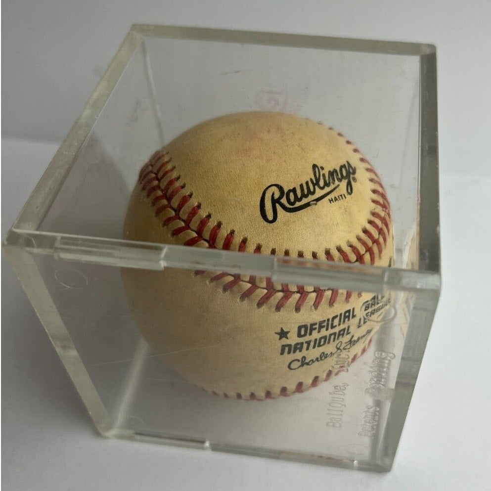 Hank Aaron Autographed Baseball Authentic