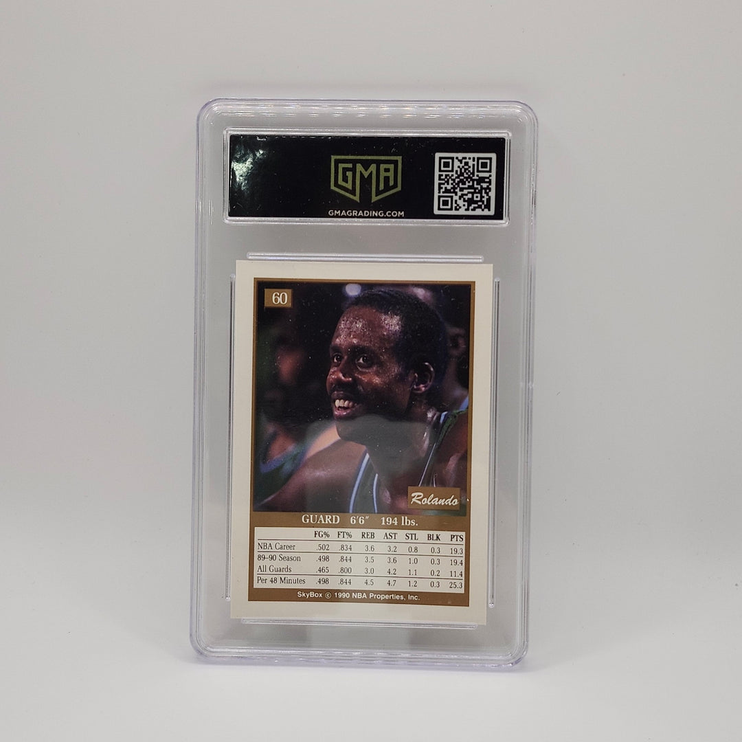 1990 SkyBox Rolando Blackman #60 Dallas Mavericks GMA 8.5 NM-MT+ Basketball Card