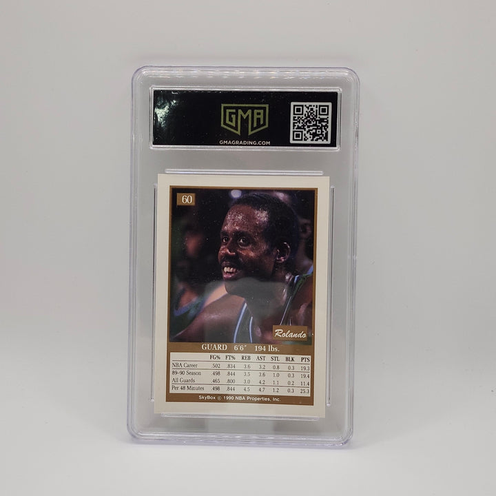 1990 SkyBox Rolando Blackman #60 Dallas Mavericks GMA 8.5 NM-MT+ Basketball Card