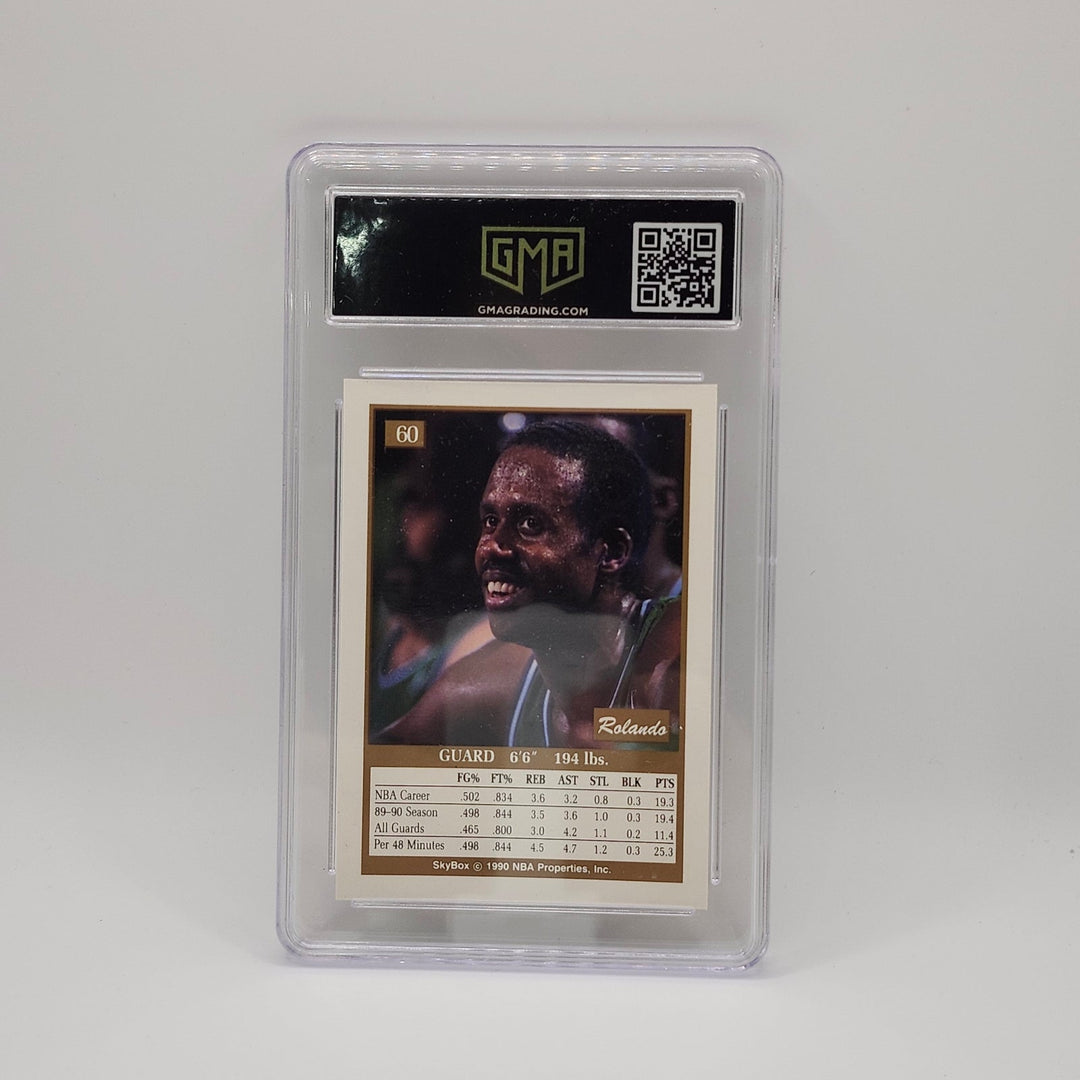 1990 SkyBox Rolando Blackman #60 Dallas Mavericks GMA 8.5 NM-MT+ Basketball Card