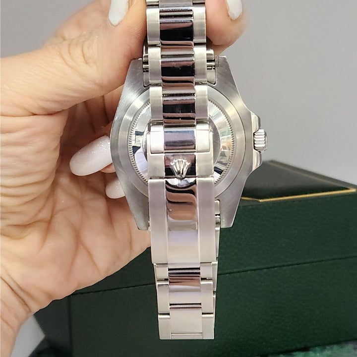 Rolex GMT-Master ll 116710LN 40mm Stainless Steel Black Ceramic Bezel w/ Box