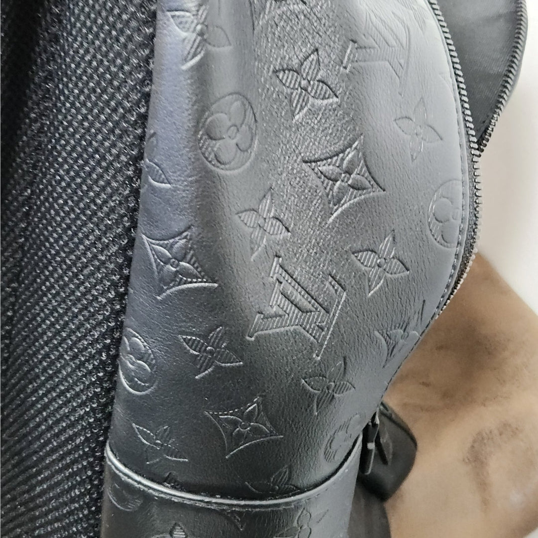Louis Vuitton Monogram Shadow Embossed Leather Back pack