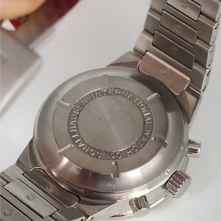 IWC Schaffhausen Automatic Chronograph Day-Date Stainless Steele watch