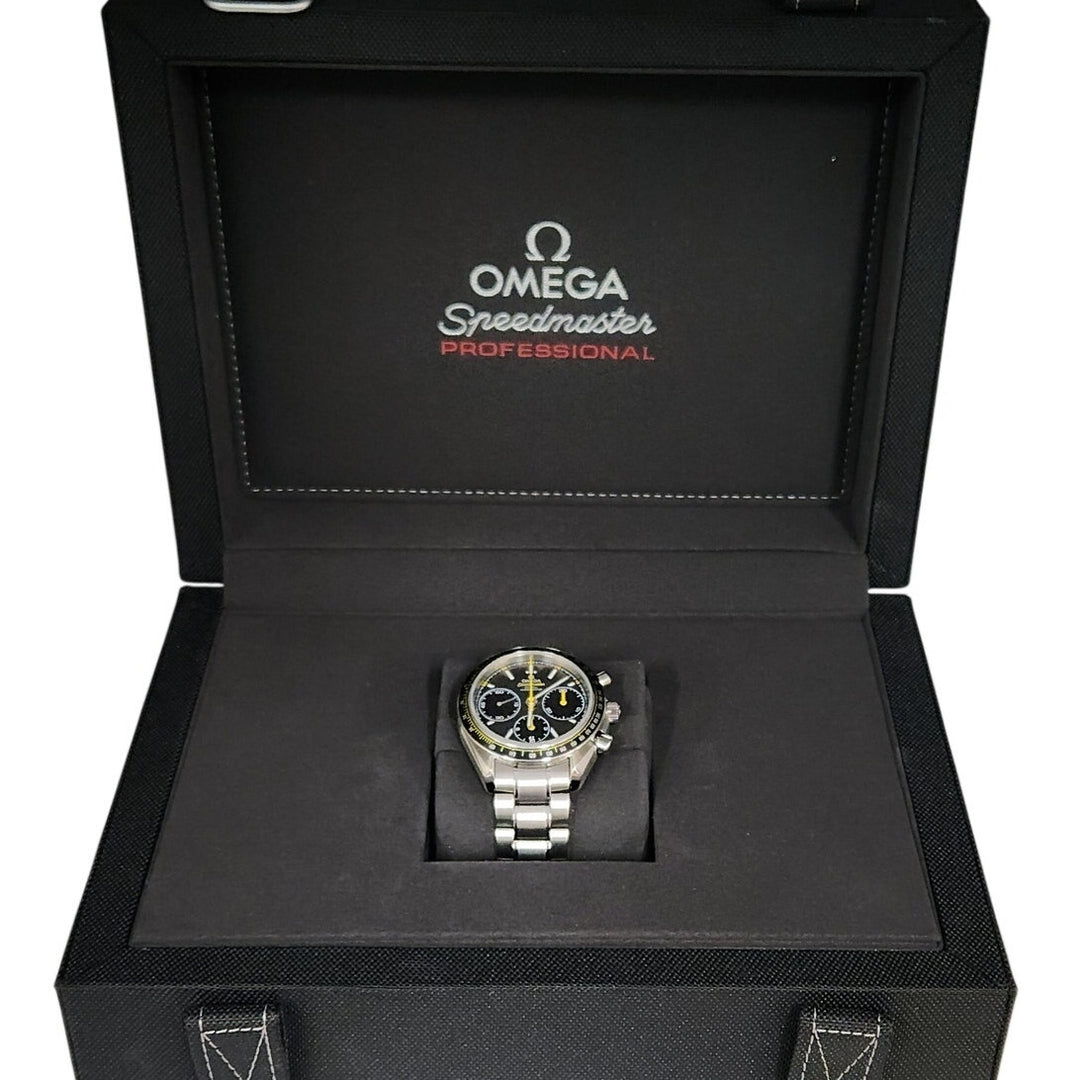 Omega Speedmaster Racing Co-Axial Auto Chronograph 40mm  Box & Recently Service