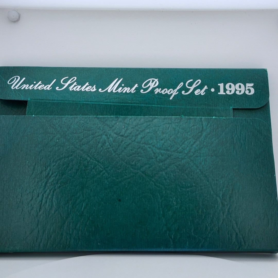1995-S United States Mint Proof Set 5-Piece Original Packaging OGP COA Green Box