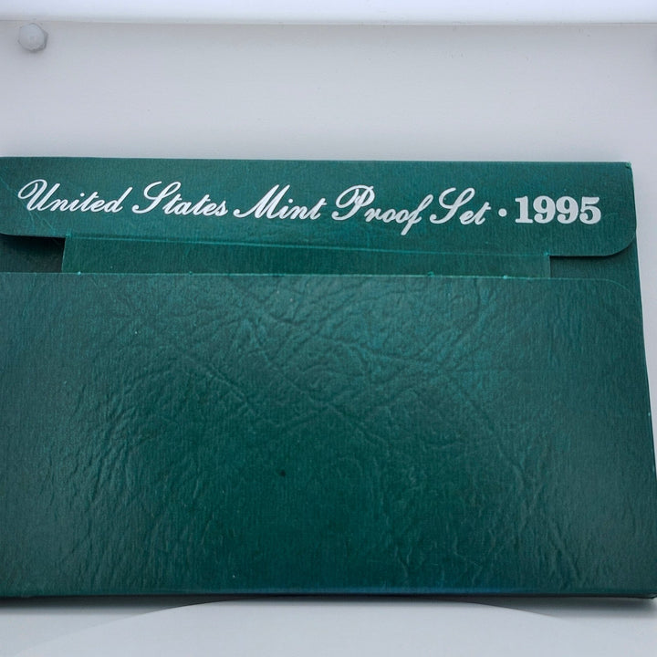 1995-S United States Mint Proof Set 5-Piece Original Packaging OGP COA Green Box