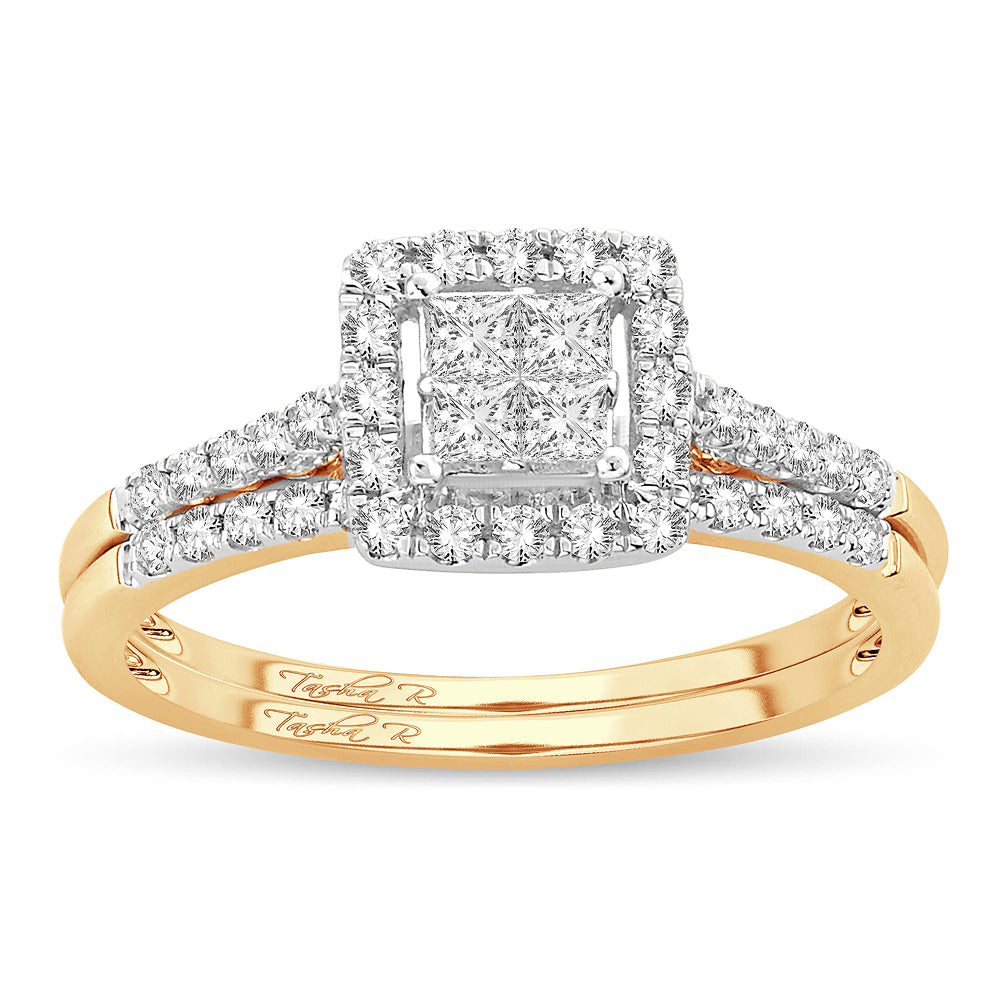 14K Yellow Gold Lab-Grown Diamond Engagement Ring (0.51CT)