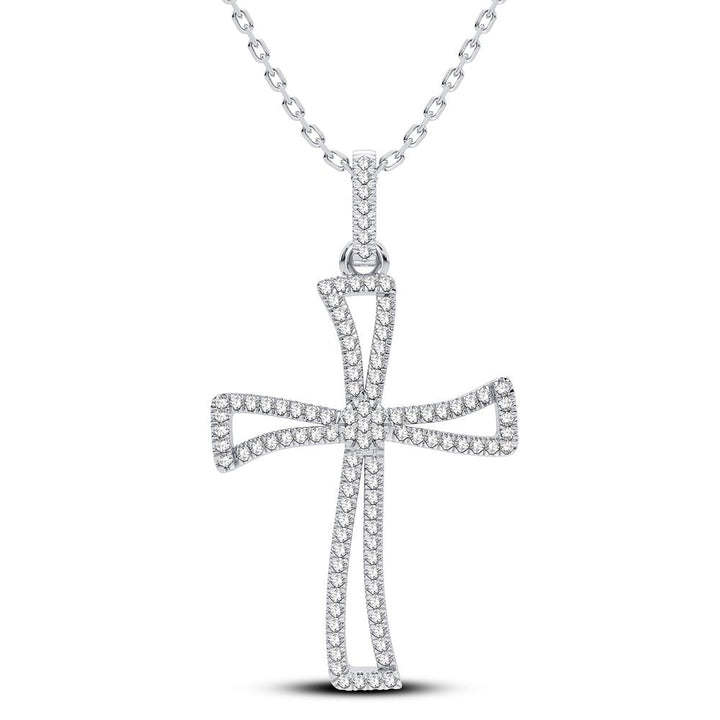 14K 0.21CT Diamond Pendant