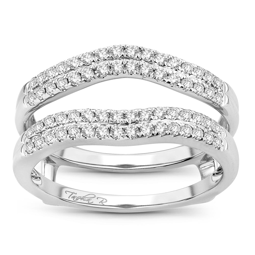 Magnifcnet 14K  0.50CT  Diamond  RING GUARD.