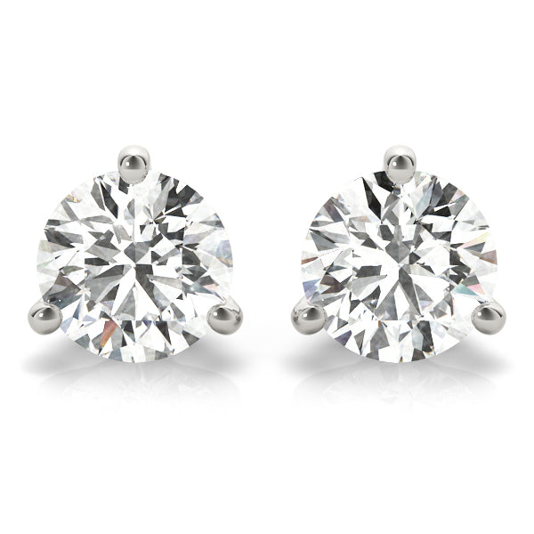 Lab Diamond Multi-Stone Stud Earrings