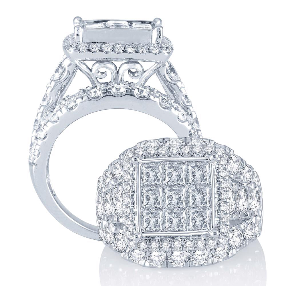 14K  5.00CT  Diamond  RING