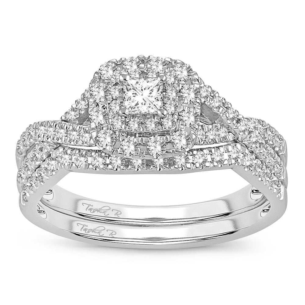 Timeless 14k White Gold Lab Diamond Engagement Ring (0.50ct)