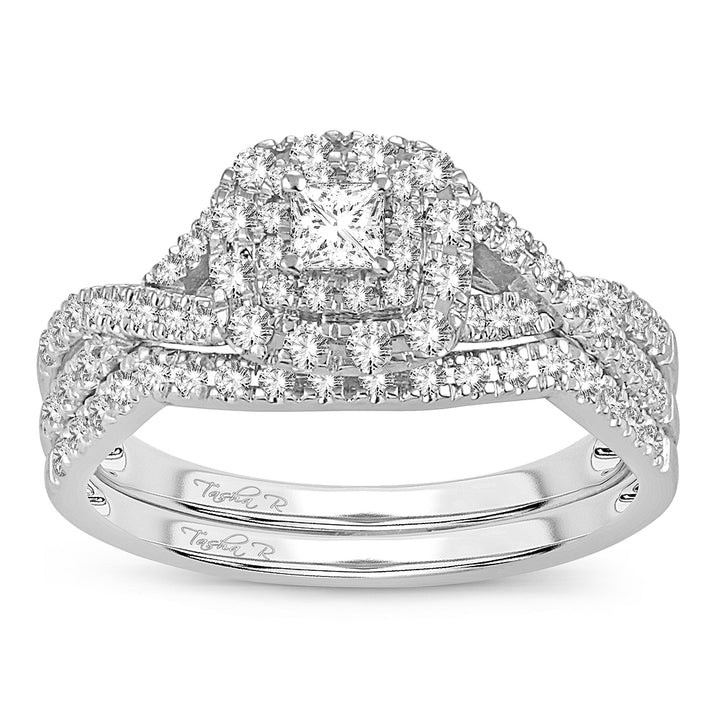 Timeless 14k White Gold Lab Diamond Engagement Ring (0.50ct)