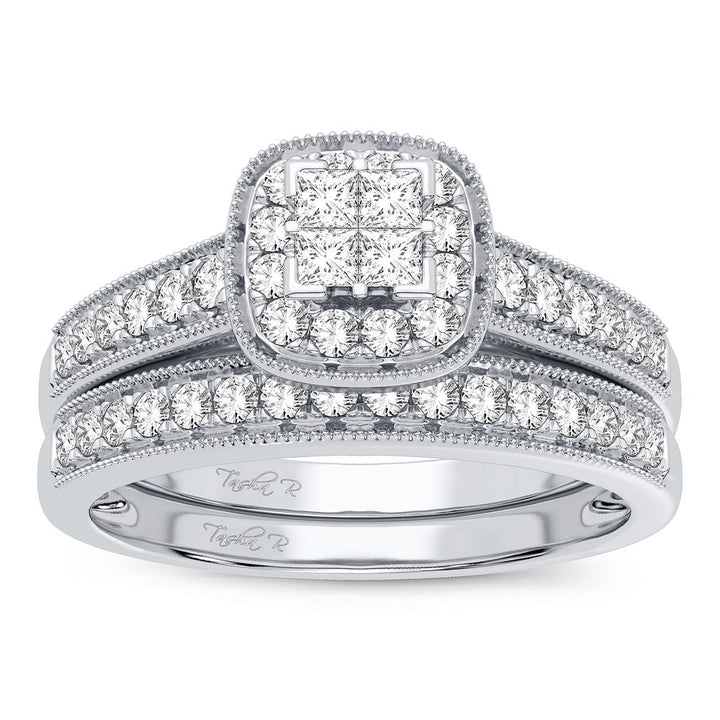 Elegant 14k White Gold 0.50CT Lab Diamond Engagement Ring