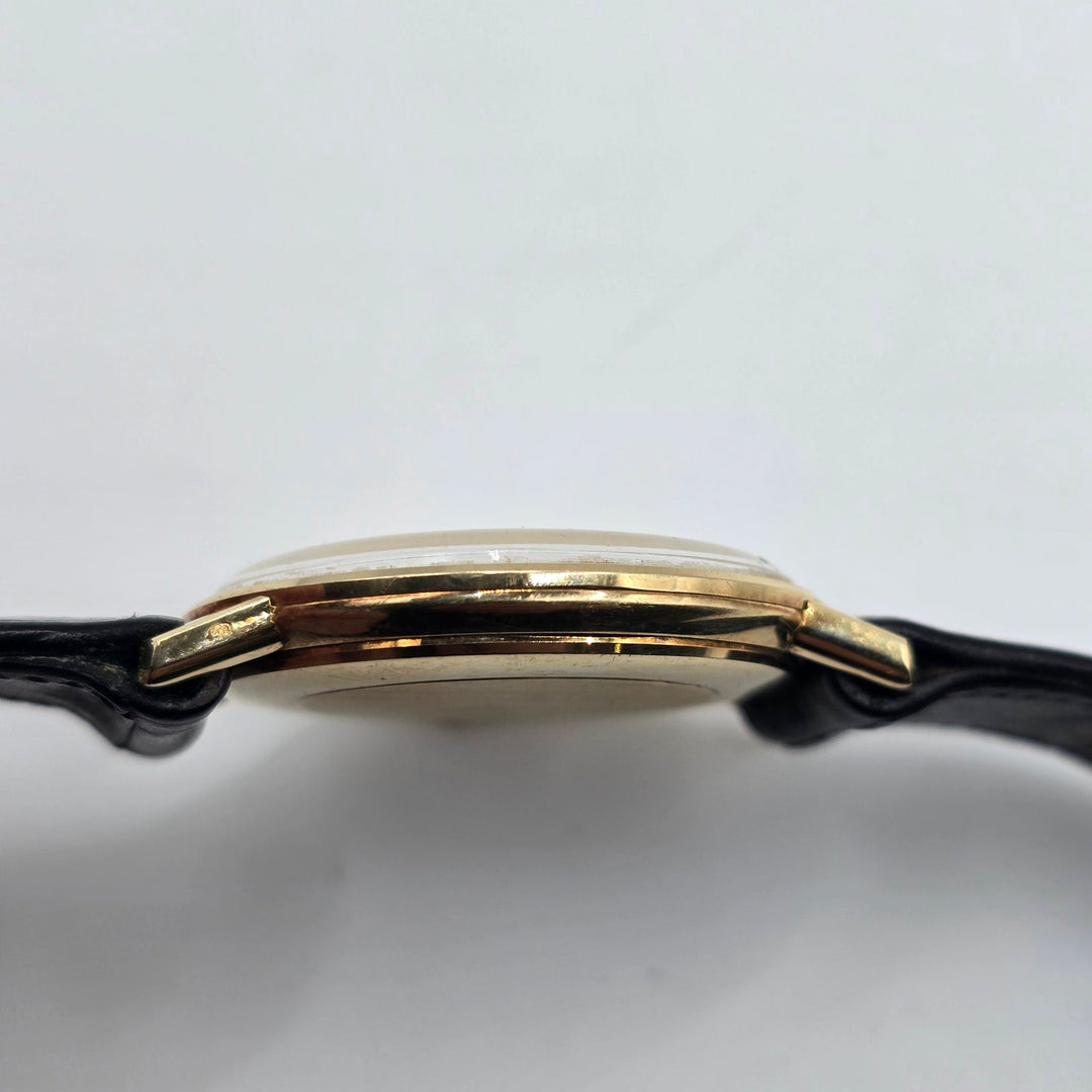 Vintage Omega 14K Solid Gold Men’s Manual-Wind Dress Watch