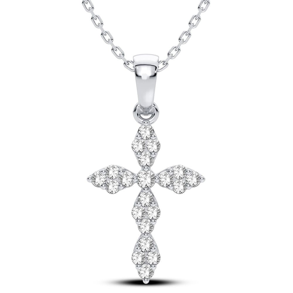 Gorgeous 14K 0.25CT Diamond Pendant