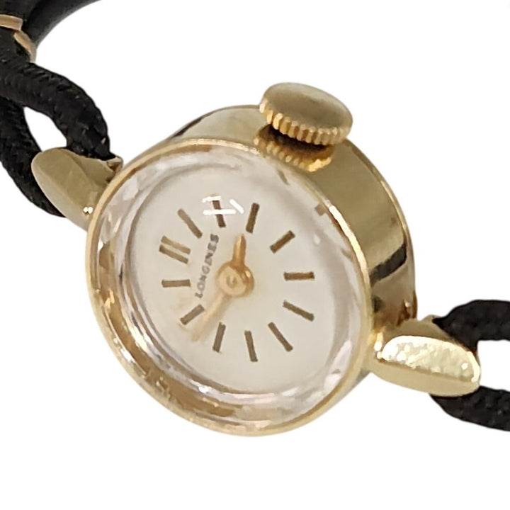 Vintage longines 14k Gold Ladies Cocktail Watch w/ Speidel bracelet