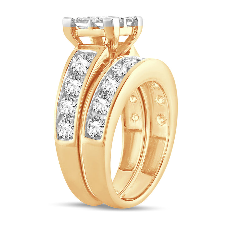 14k Yellow Gold Lab Diamond Engagement Ring (0.33CT)