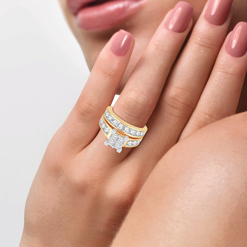 14k Yellow Gold Lab Diamond Engagement Ring (0.33CT)