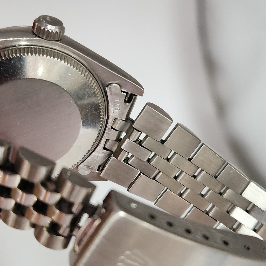 Rolex 31MM Stainless Steel Gray Oyster Perpetual Datejust Watch