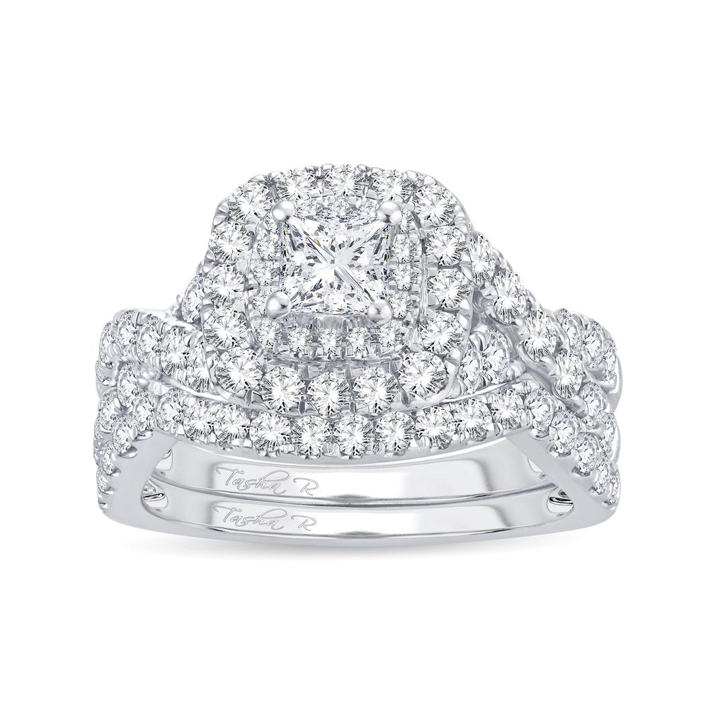 14k White Gold Lab Diamond Engagement Ring (0.75ct)
