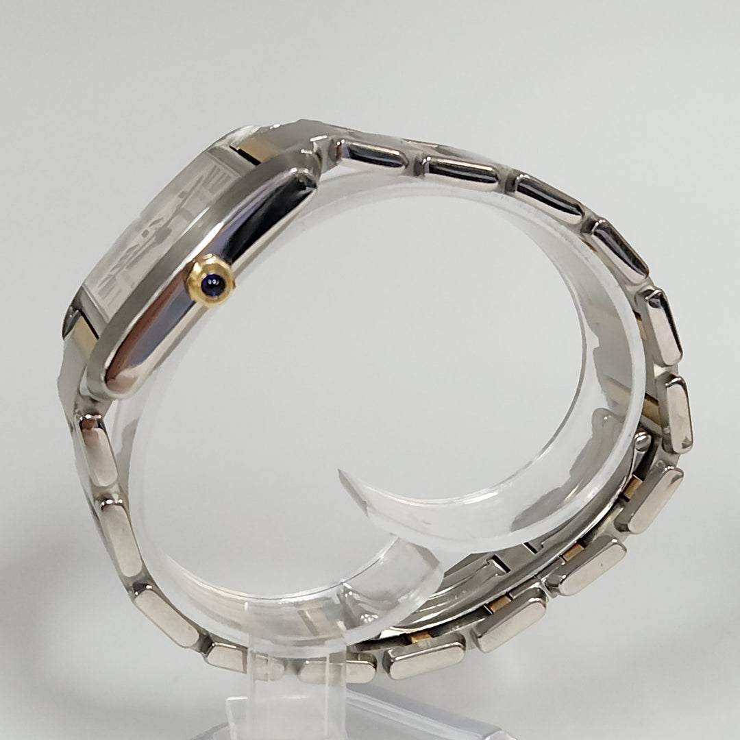 28MM Cartier Tank Francaise 2302 18k Two Tone Unisex Automatic Watch