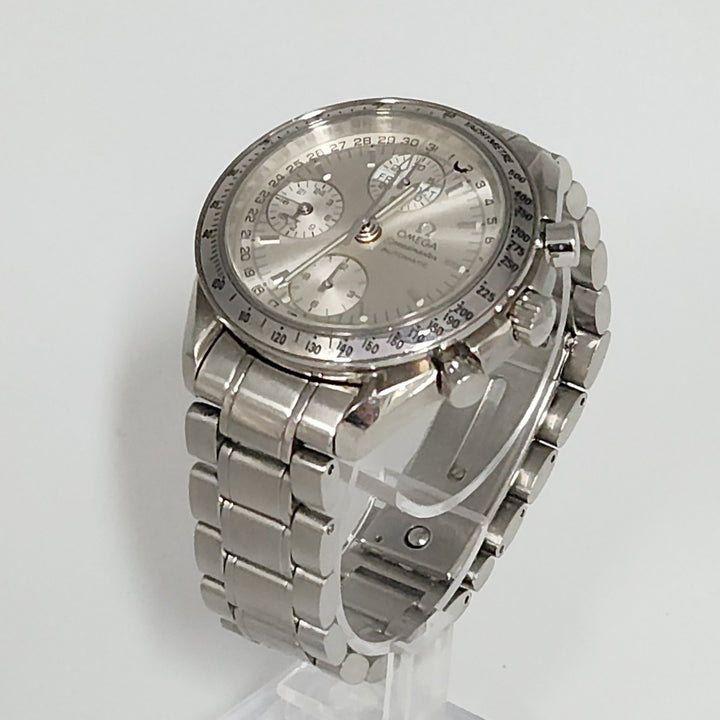 OMEGA Speed master Triple Calendar Automatic Stainless Steel Watch